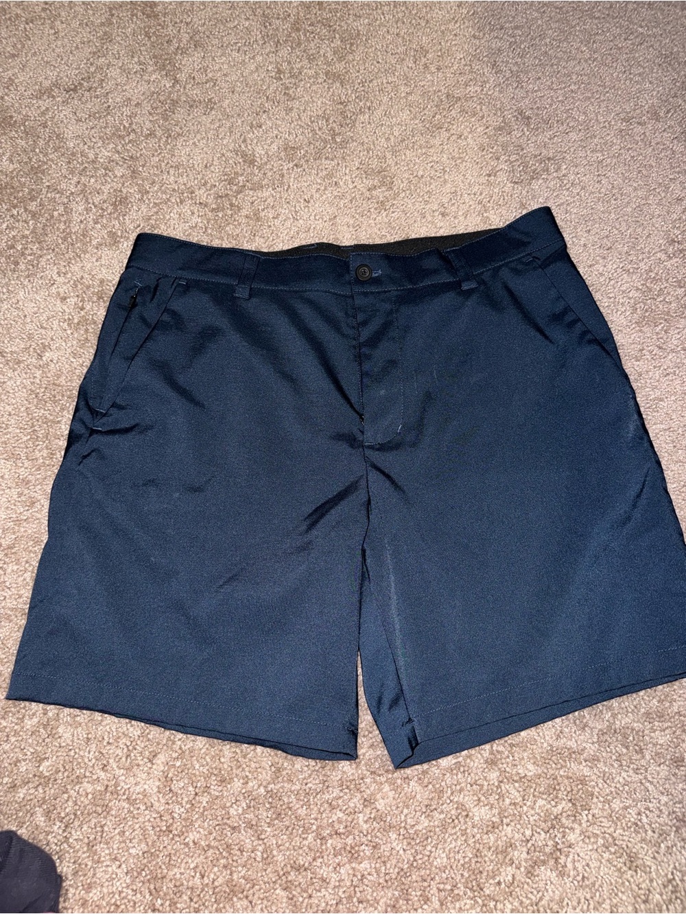 Puli Navy Blue Golf Shorts Size 34